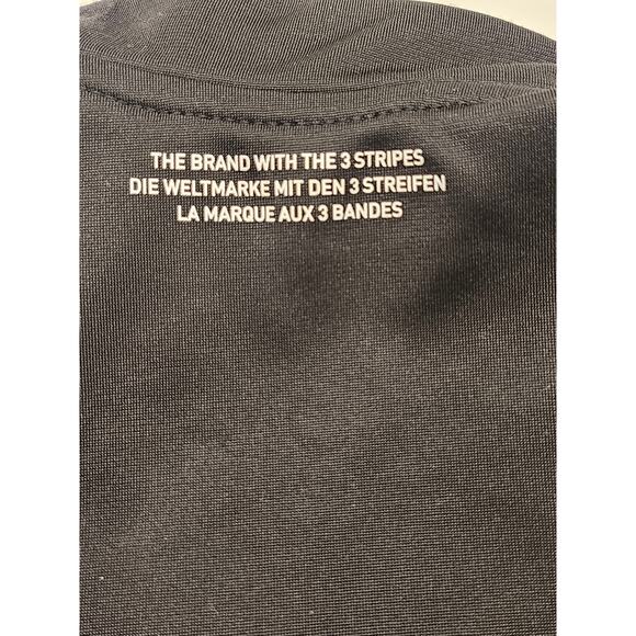 Adidas Logo Black Running Track Jacket Kidcore Sz 3-6 months K0001 - Picture 3 of 5